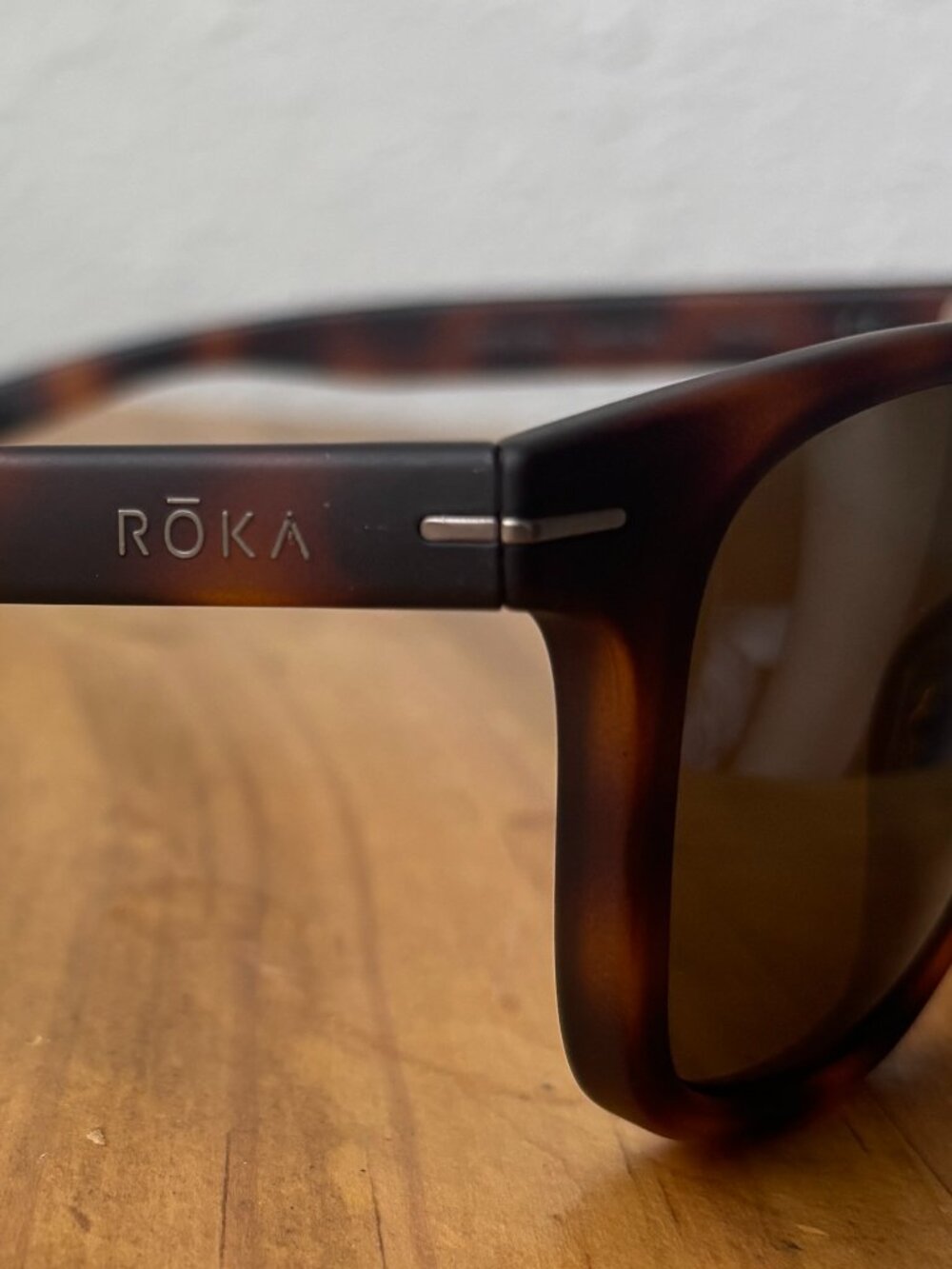 ROKA Halsey Matte Tortoise Performance Sunglasses 54-18-140 E3012-0154